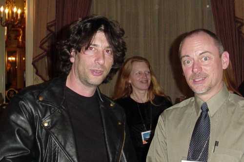 Neil Gaiman and Locus Online Webmaster Mark Kelly