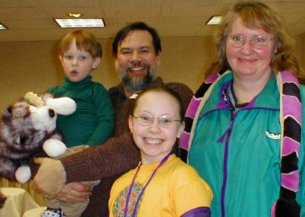 Christopher, Greg, Katie and Peggy Thokar