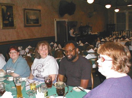 Program Ops Wednesday Night Dinner - Adina Adler, Ann Cecil, James J. Walton, Deirdre Saoirse Moen